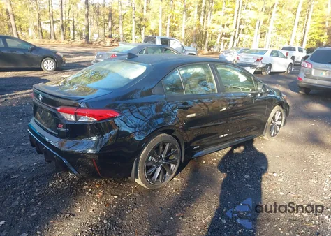 2023 Toyota Corolla Hybrid Se из США, поврежденный, VIN JTDBDMHE3PJ002849